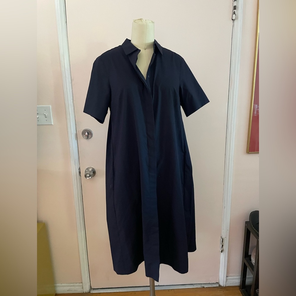 Navy cos dress
